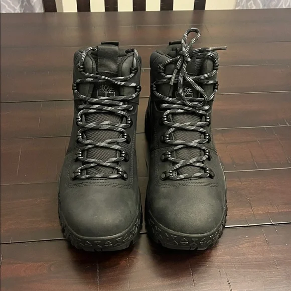 Timberland Motion Scramble Boots black new Mens Size 9 - Picture 8 of 13